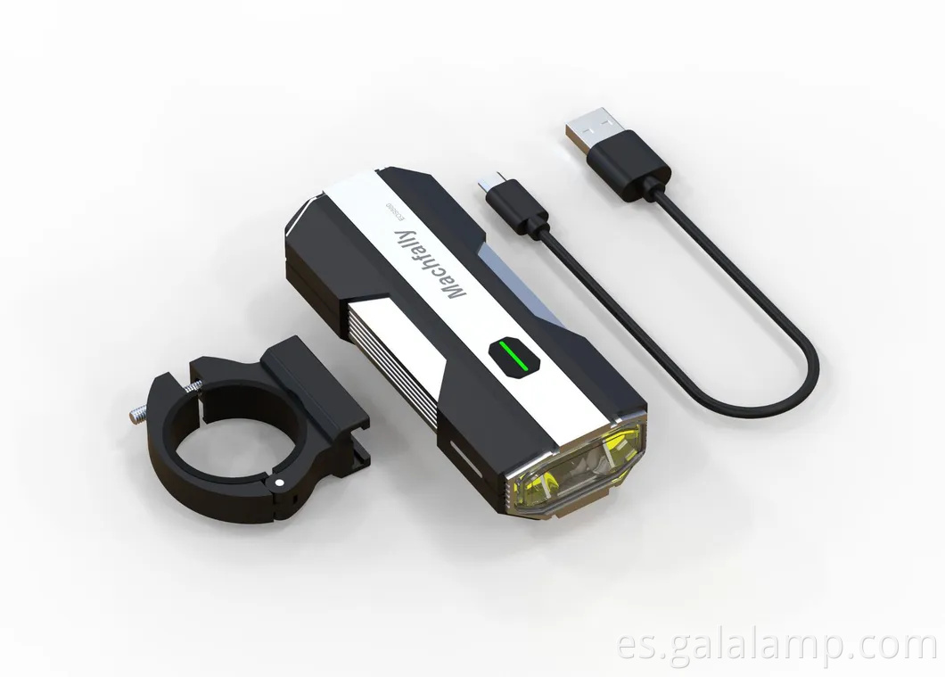 Nueva luz de bicicleta resaltado 700 lúmenes aleación de aluminio montaña bicicleta luz